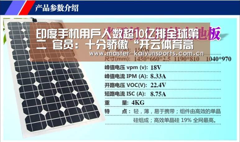 印度手机用户人数超10亿排全球第二 官员:十分骄傲“开云体育高清直播”(图1) 开云体育